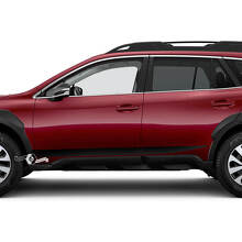 Kit Adesivi in Vinile Strisce Laterali Affilate per Subaru Outback_2