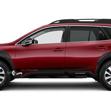 Suba Outback Side Rocker Panel Vinile Adesivo Decalcomania grafica Suba
 2