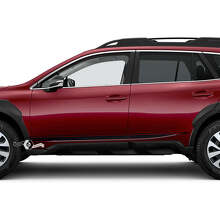 Kit di Adesivi in Vinile con Strisce Laterali a Contorno Nitido per Subaru Outback_2