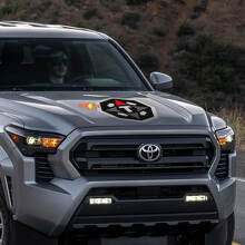 Adesivo decalcomania logo cofano Toyota Tacoma Trailhunter 2024
 2