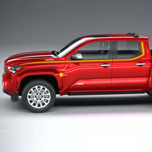 Kit adesivi in vinile strisce laterali vintage per Toyota Tacoma 2024_3