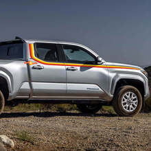Kit adesivi in vinile strisce laterali vintage per Toyota Tacoma 2024_6