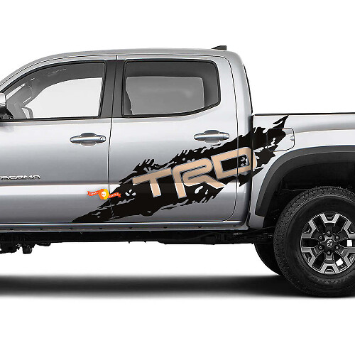 Kit Adesivi Laterali in Vinile Stile Splash TRD per Toyota Tacoma