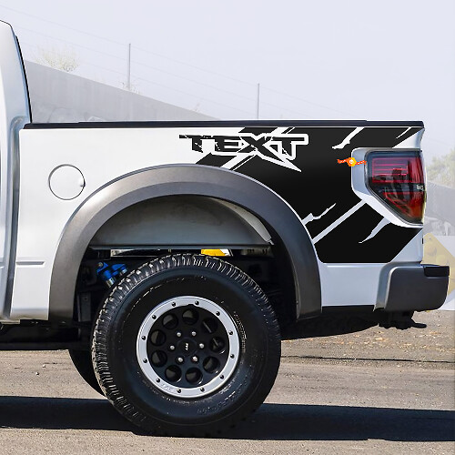 Decalcomanie per adesivi grafici in vinile Ford Raptor SVT F150 Predator sul comodino Kit di installazione incluso
