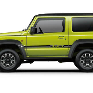 Grafica adesiva decalcomania per porte Suzuki JIMNY Side Stripes
