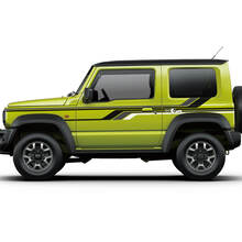 Grafica adesiva decalcomania per porte Suzuki JIMNY Wings Side Stripes
 2