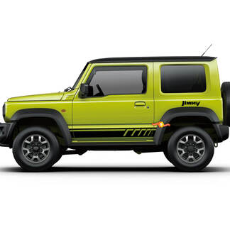 Grafica adesiva decalcomania per porte Suzuki JIMNY AMG Gelandewagen Style Side Stripes
