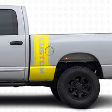 Kit adesivi in vinile con scritta personalizzata a striscia laterale posteriore per Dodge Ram Power Wagon_6