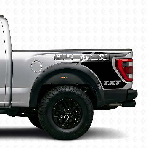Adesivi in Vinile per Paraurti Posteriore Stile Raptor per Musclecar F-150
