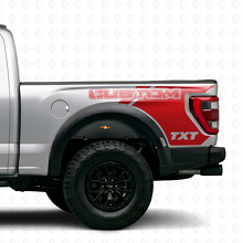 Adesivi in Vinile per Paraurti Posteriore Stile Raptor per Musclecar F-150_4