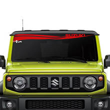 Grafica adesiva decalcomania Suzuki JIMNY Windshield Wave
 2