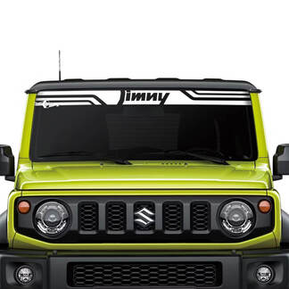 Grafica adesiva decalcomania ali per parabrezza Suzuki JIMNY
 1