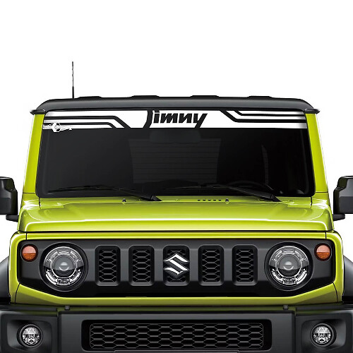Adesivo grafico per decalcomania delle ali del parabrezza Suzuki JIMNY
