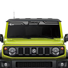 Grafica adesiva decalcomania ali per parabrezza Suzuki JIMNY
 3