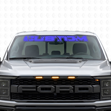 Adesivo in Vinile per Parabrezza con Lettere Personalizzate per Musclecar e Camion_2