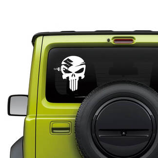 Grafica adesiva decalcomania Suzuki JIMNY Rear Window Punisher
