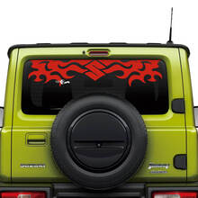 Grafica adesiva con logo tribale per finestrino posteriore Suzuki JIMNY
 2