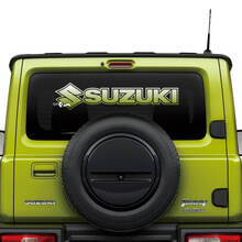 Grafica adesiva decalcomania logo Suzuki JIMNY con logo sfumato sul lunotto posteriore
 2