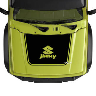 Grafica adesiva con logo decalcomania Suzuki JIMNY Hood Wrap
