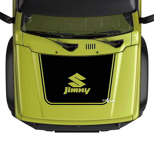 Adesivo Grafico Logo Cofano Suzuki Per Suzuki JIMNY