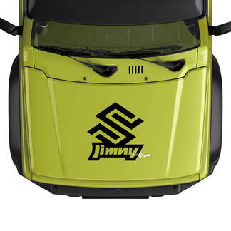 Grafica adesiva con decalcomania del logo del cofano Suzuki JIMNY
