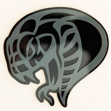 Emblema dei distintivi del parafango del distintivo 3D del serpente Hellsnake
 4