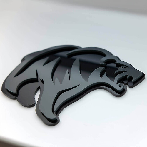 Emblema Paraurti 3D Orso Grizzly Arrabbiato
