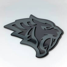 Distintivo Parafango 3D Testa di Tiger Helltiger_3