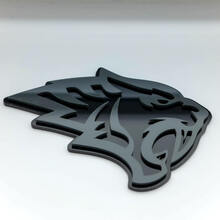 Emblema dei distintivi del parafango del distintivo 3D della tigre di Helltiger
 4