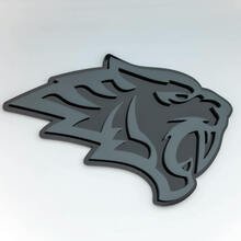 Emblema dei distintivi del parafango del distintivo 3D della tigre di Helltiger
 5