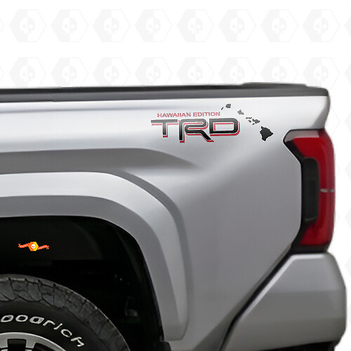 Set di Adesivi Laterali in Vinile Edizione TRD Hawaiian per Camion Toyota