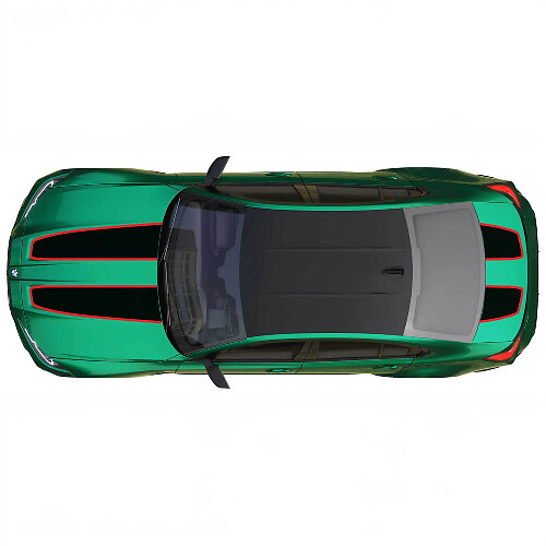 Cofano e bagagliaio CS CSL stile con striscia di contorno per BMW M4 M3 G82 G83 M Performance adesivo in vinile
