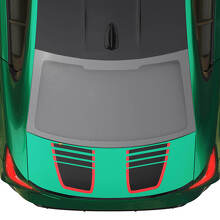 Kit di Adesivi in Vinile a Strisce a Doppia Scintilla per Cofano e Bagagliaio per BMW M3 G80 M4 G82 G83_3