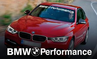 BMW Performance PARABREZZA BANNER Adesivo per finestra per M3 4 5 6 e46 e36
