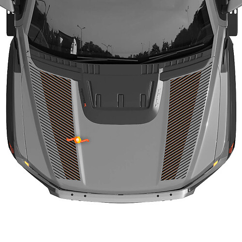 Grafica per cofano 2024 Ford F150 Raptor R Decalcomania in vinile 2
