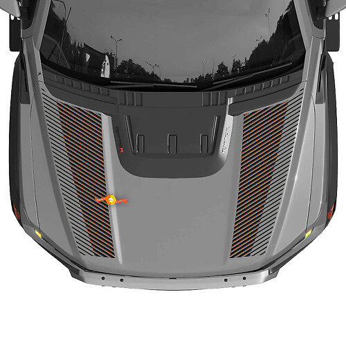 Grafica per cofano 2024 Ford F150 Raptor R Decalcomania in vinile 2
