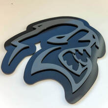 Emblema distintivo 3D personalizzato Hellcat Dodge Fender Badge
 3