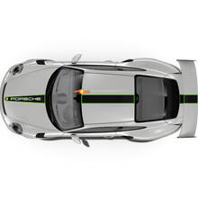 Adesivi Porsche Cofano e baule del tetto Porsche 911 GT3 Racing Edition Kit strisce adesivo adesivo
 2