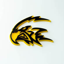 Distintivo 3D personalizzato Logo Trackhawk Hellhawk Emblema dei distintivi Fender
 3