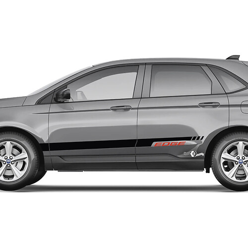 Adesivo grafico in vinile con decalcomania per carrozzeria in vinile per porte Ford Edge 2
