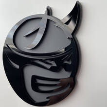 Distintivo 3D personalizzato Drag Bee Dodge Charger Challenger logo Fender Badge Emblem
 2