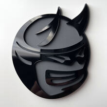 Distintivo 3D personalizzato Drag Bee Dodge Charger Challenger logo Fender Badge Emblem
 5