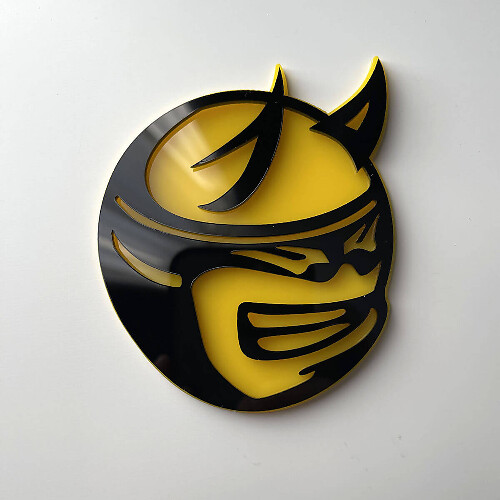 Distintivo parafango 3D Drag Bee personalizzato per Dodge Charger e Challenger