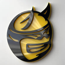 Distintivo parafango 3D Drag Bee personalizzato per Dodge Charger e Challenger_6