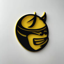 Distintivo 3D personalizzato Drag Bee Dodge Charger Challenger logo Fender Badge Emblem 2
 8