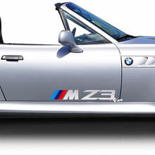 Coppia adesivi in ​​vinile per porte laterali BMW Z3
 3