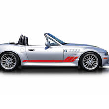 Coppia adesivo decalcomania in vinile per porte laterali BMW Z3 Wing Stripes
 2