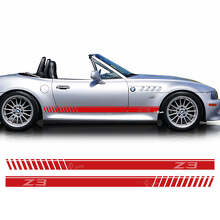 Adesivi in Vinile a Strisce Lampeggianti Laterali con Logo Z3 Coppia per BMW Z3_3