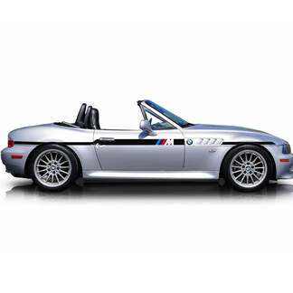 Coppia adesivi in ​​vinile con strisce BMW Z3 M per porte laterali
