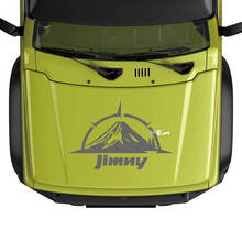 Grafica adesiva con logo Suzuki JIMNY Hood Mountain Compass
 3